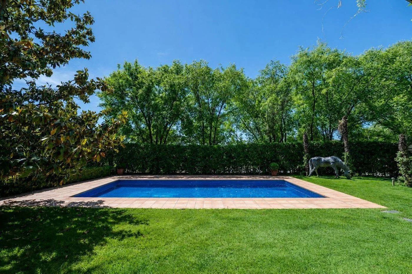 Chalet familiar con jardín y piscina en El Encinar de la Moraleja — foto 19