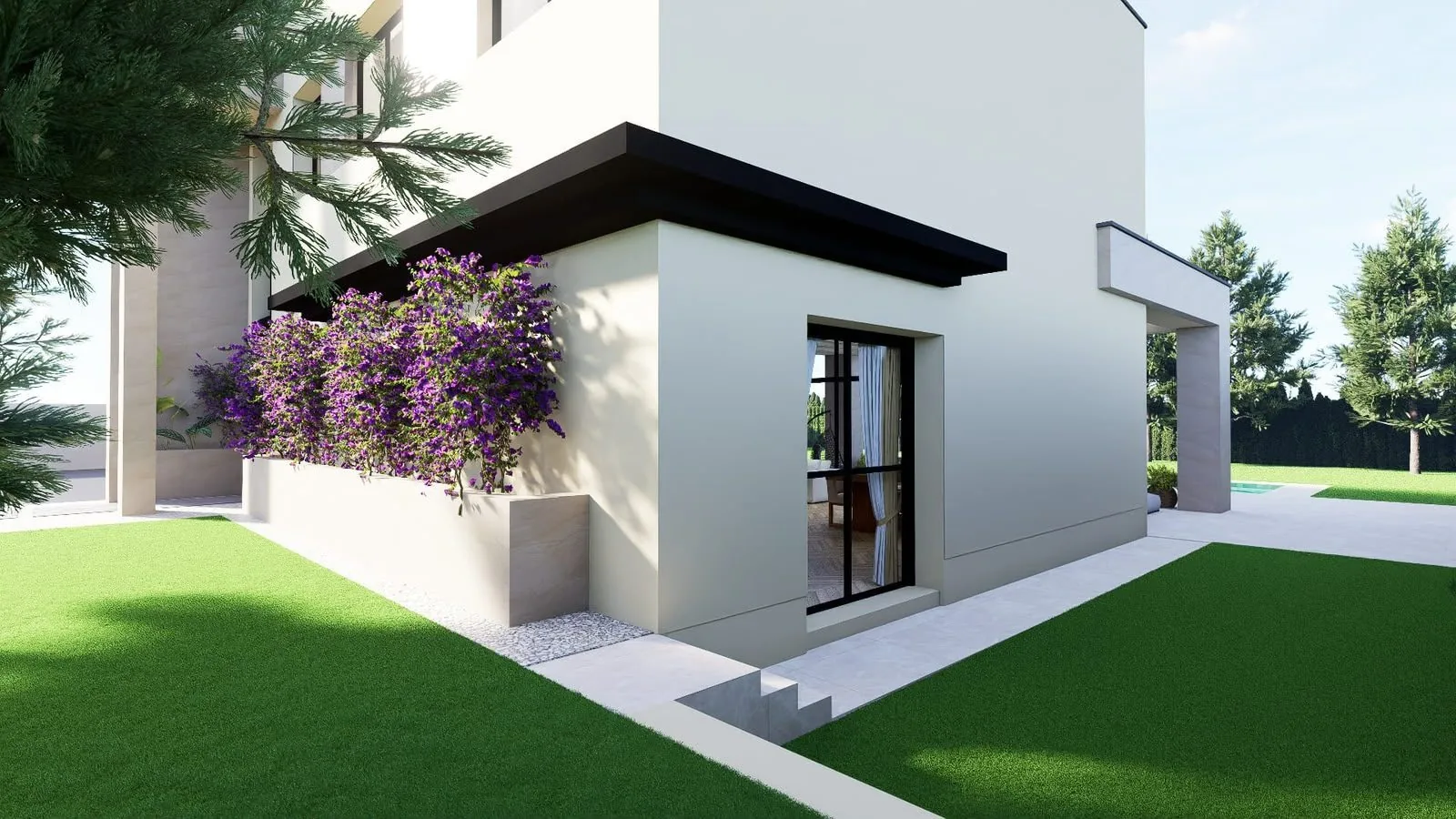 Villa con piscina y jardín en Chiclana de la Frontera — foto 3